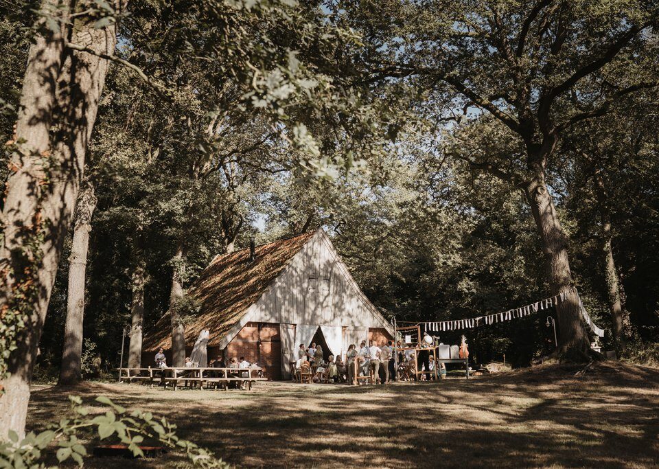 Trouwen in het bos