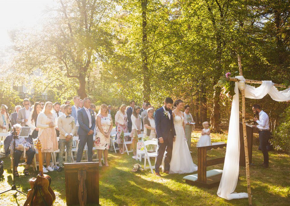 Trouwen in het bos
