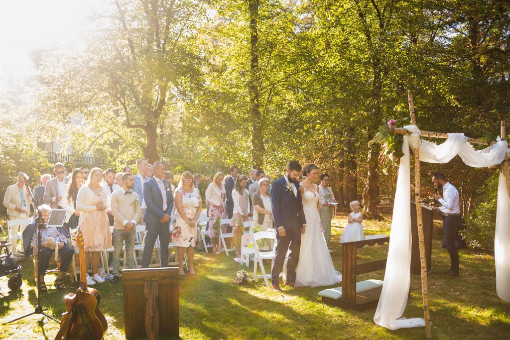 Trouwen in het bos