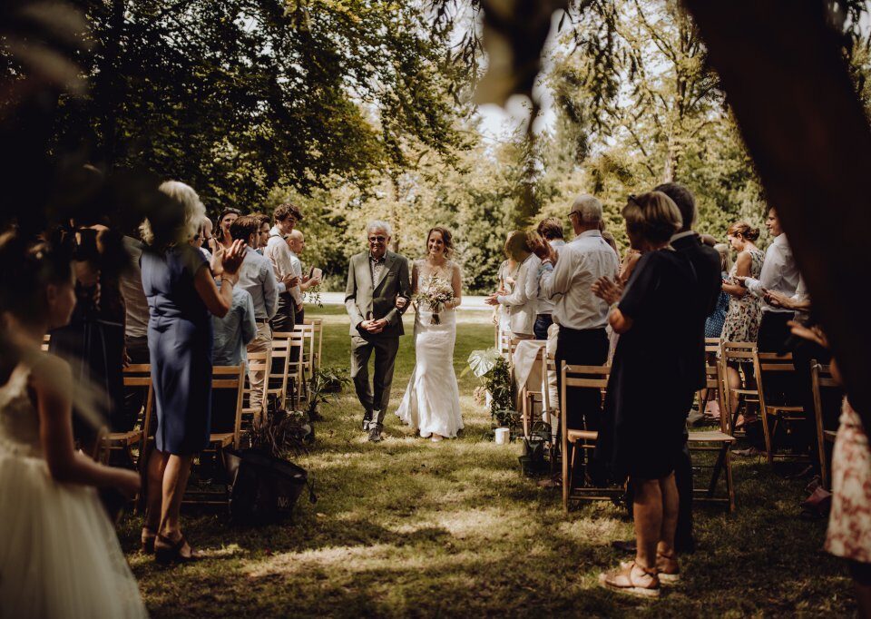 Trouwen in het bos